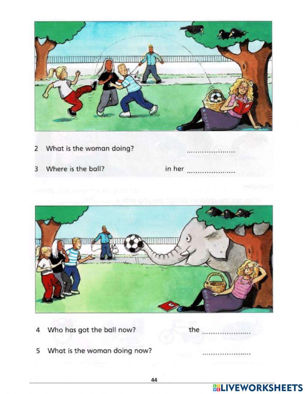 YLE STARTERS READING PART -TEST 3 O