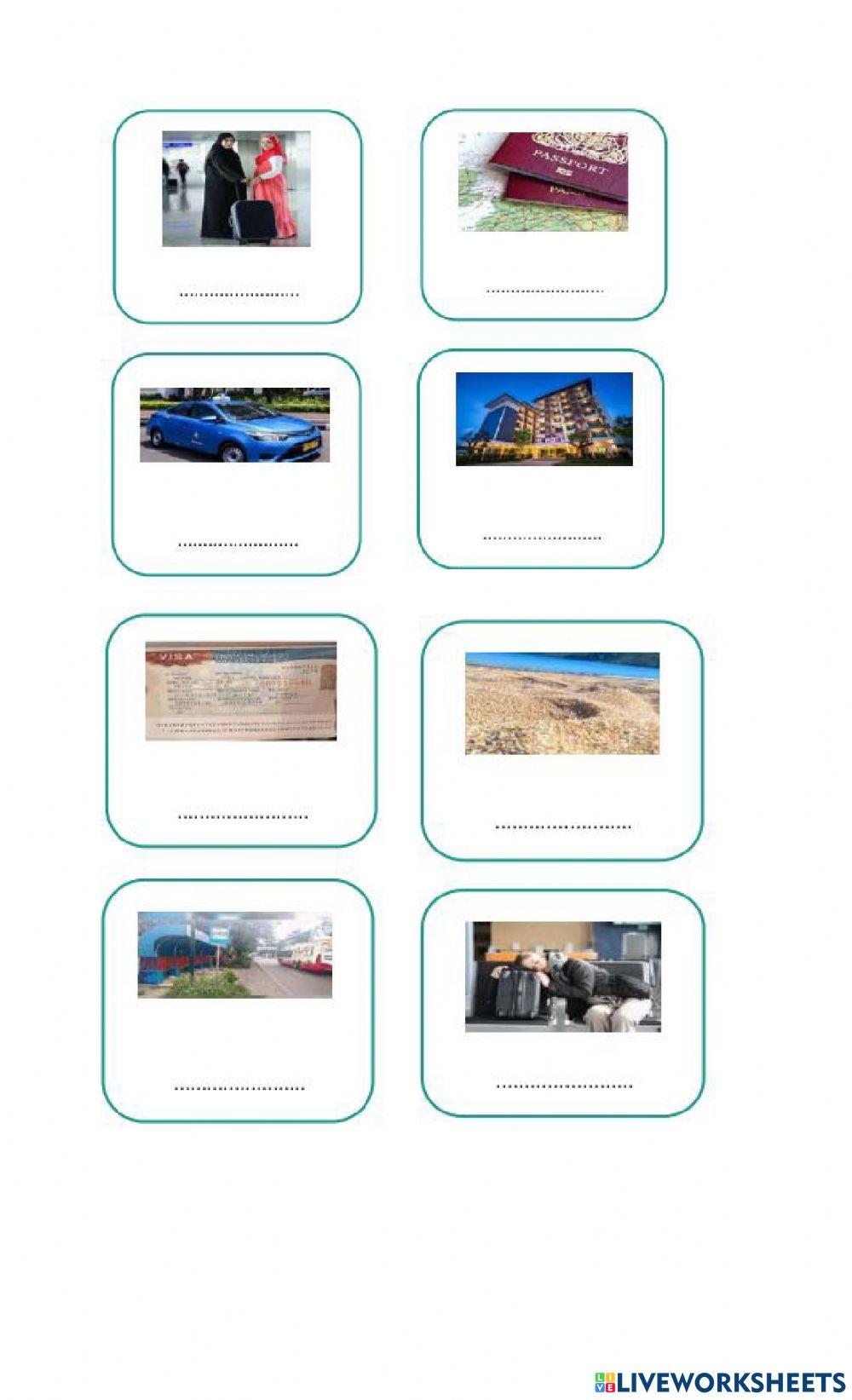 مفردات السفر