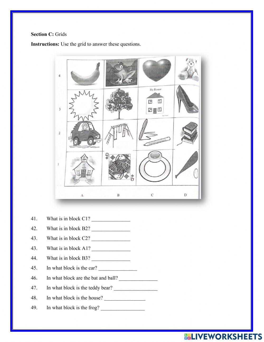 Lines of Latitude, Longitude & Grids