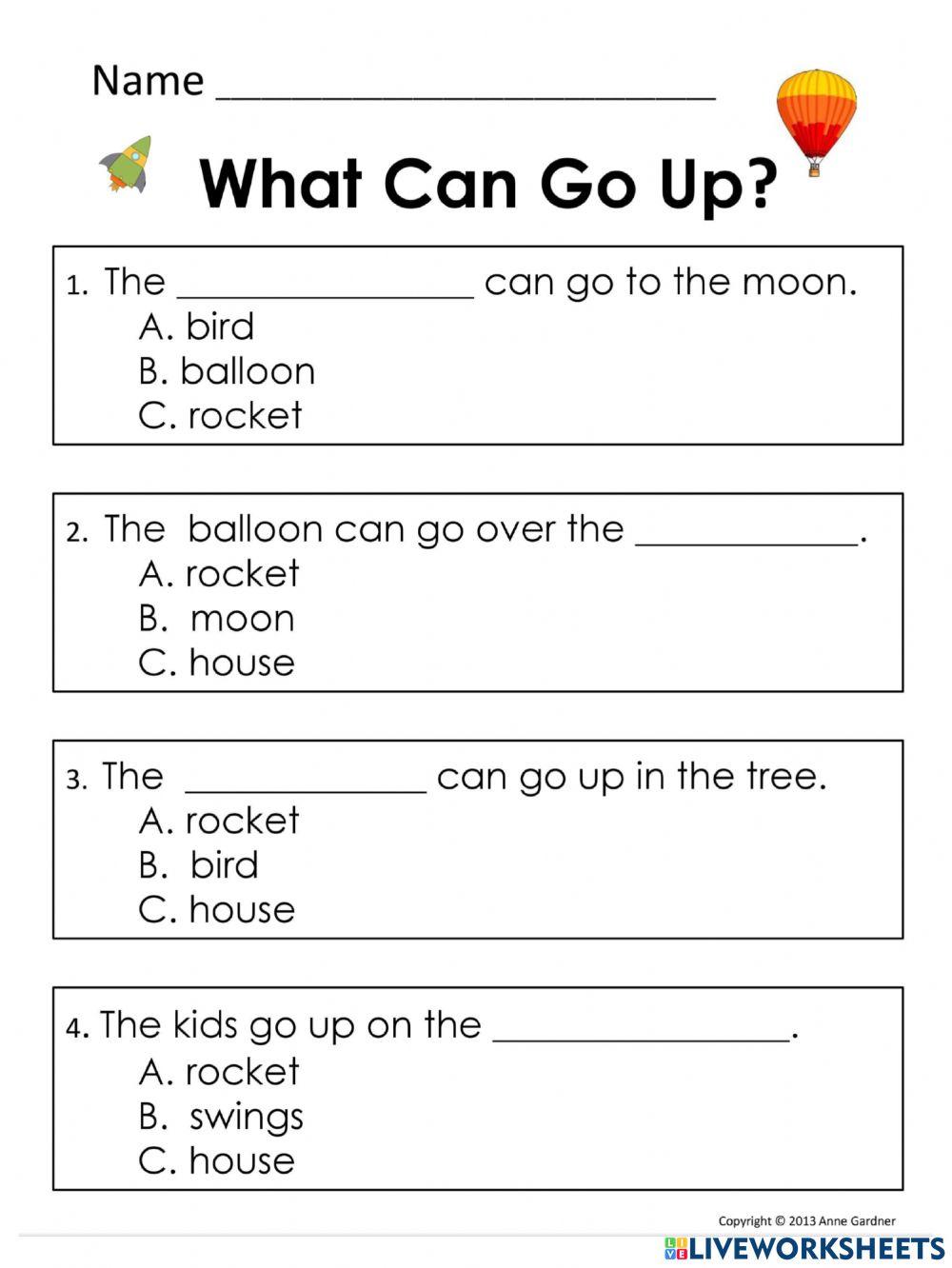 Reading activity 1 online exercise for Live Worksheets