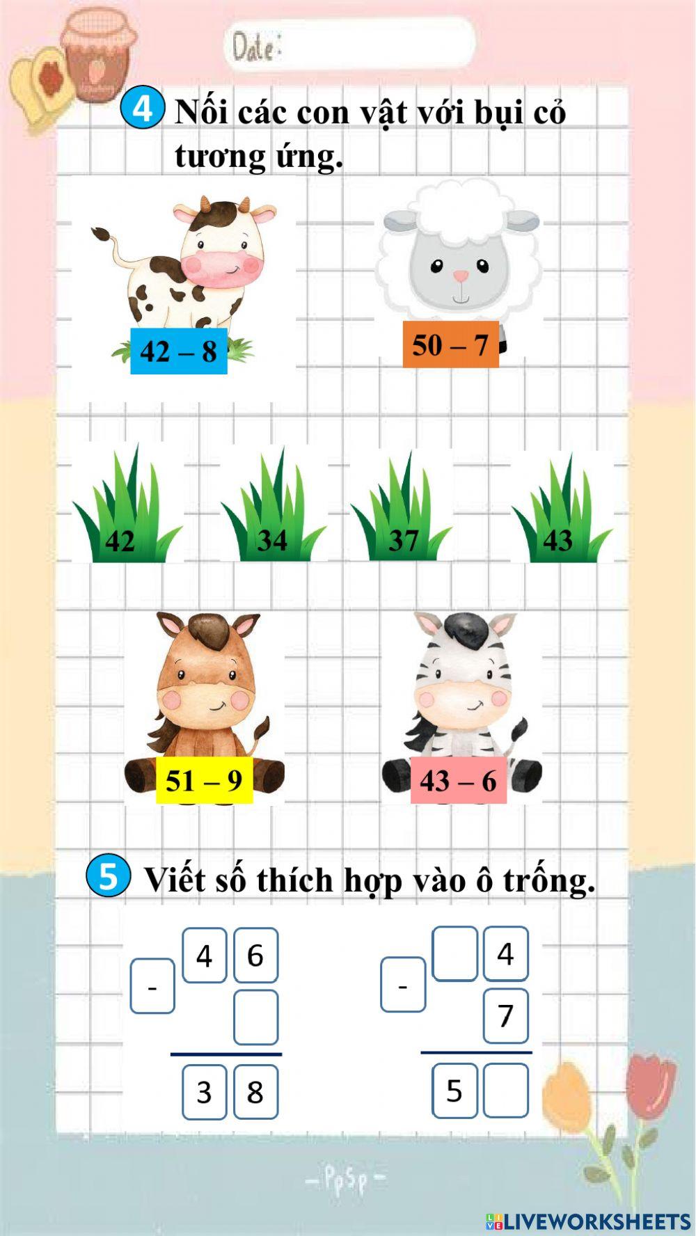 Phiếu Toán cuối tuần 12