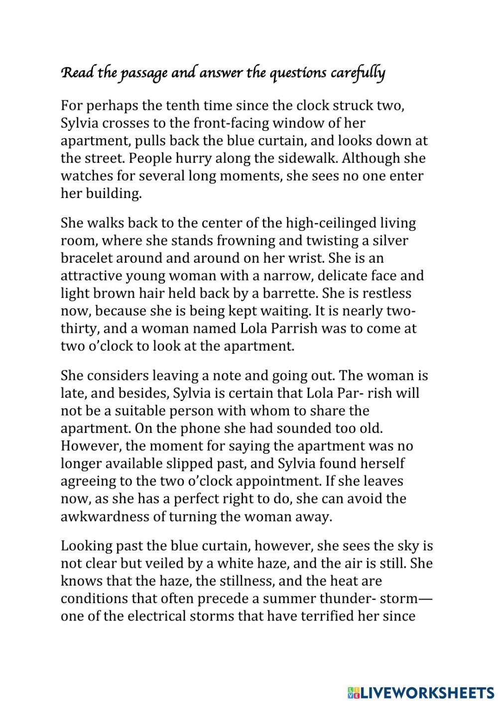 Comprehension-grade8