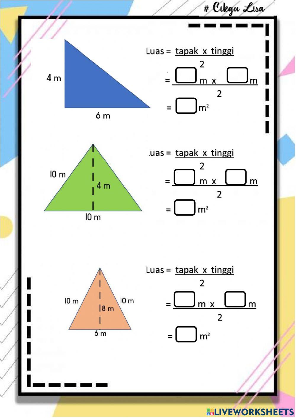 Sukatan dan Geometri