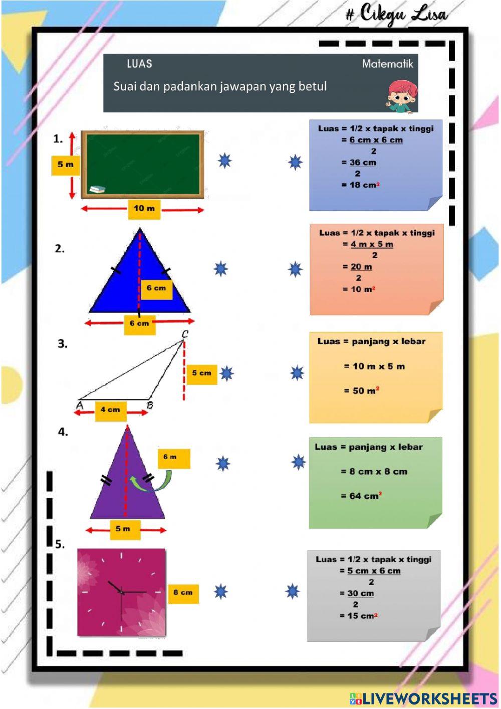 Sukatan dan Geometri