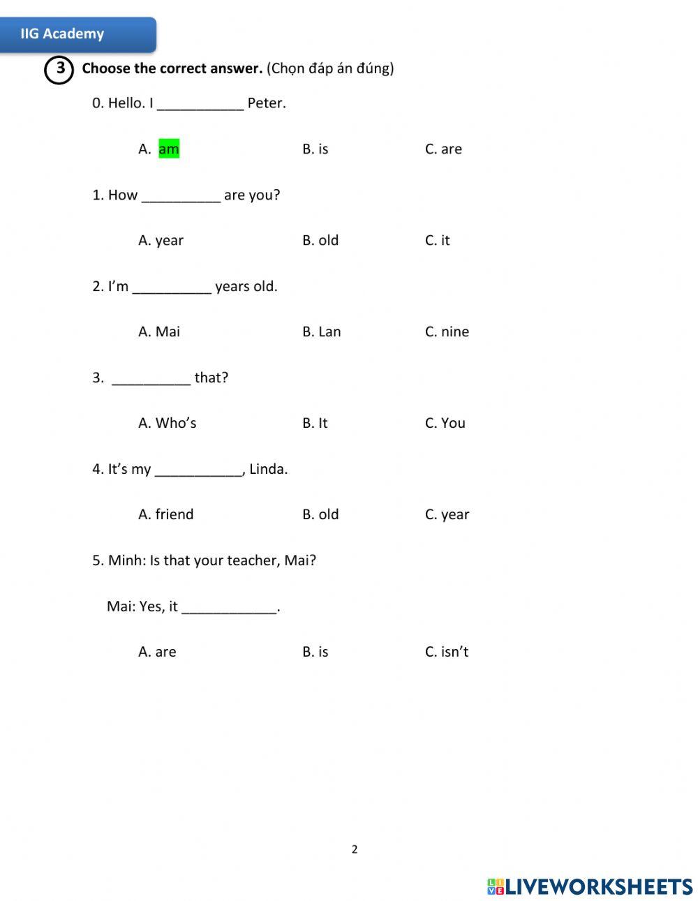 IIG-Grade 3-Worksheet 10