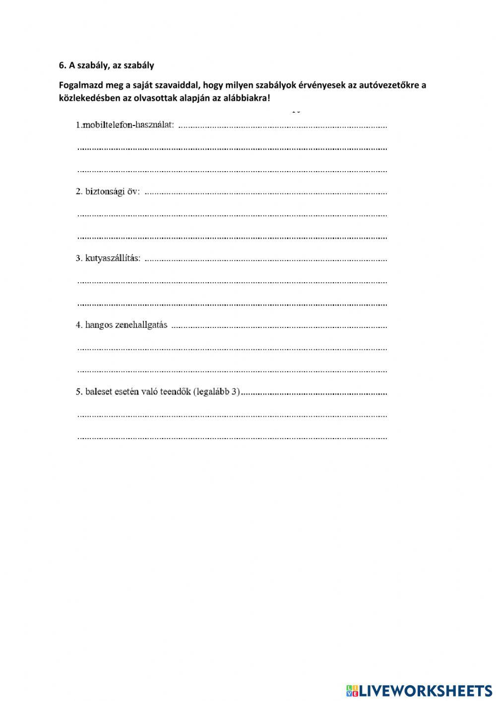 Nógrádi Gábor: Ki nyeri meg az oroszlánsimogatást? 4-6. feladat