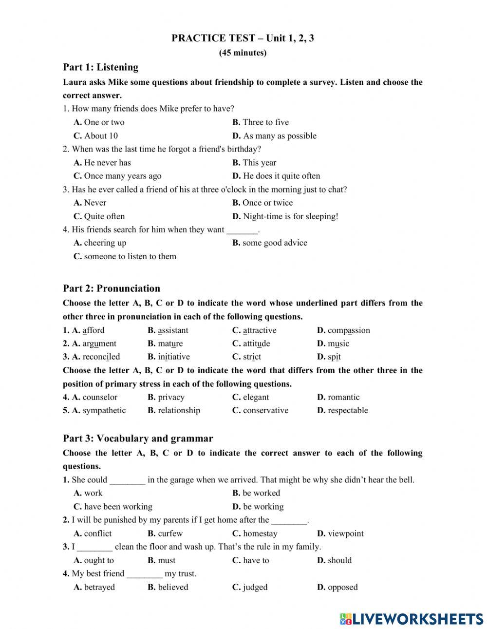 English 11 - Review for 1st Midterm Test