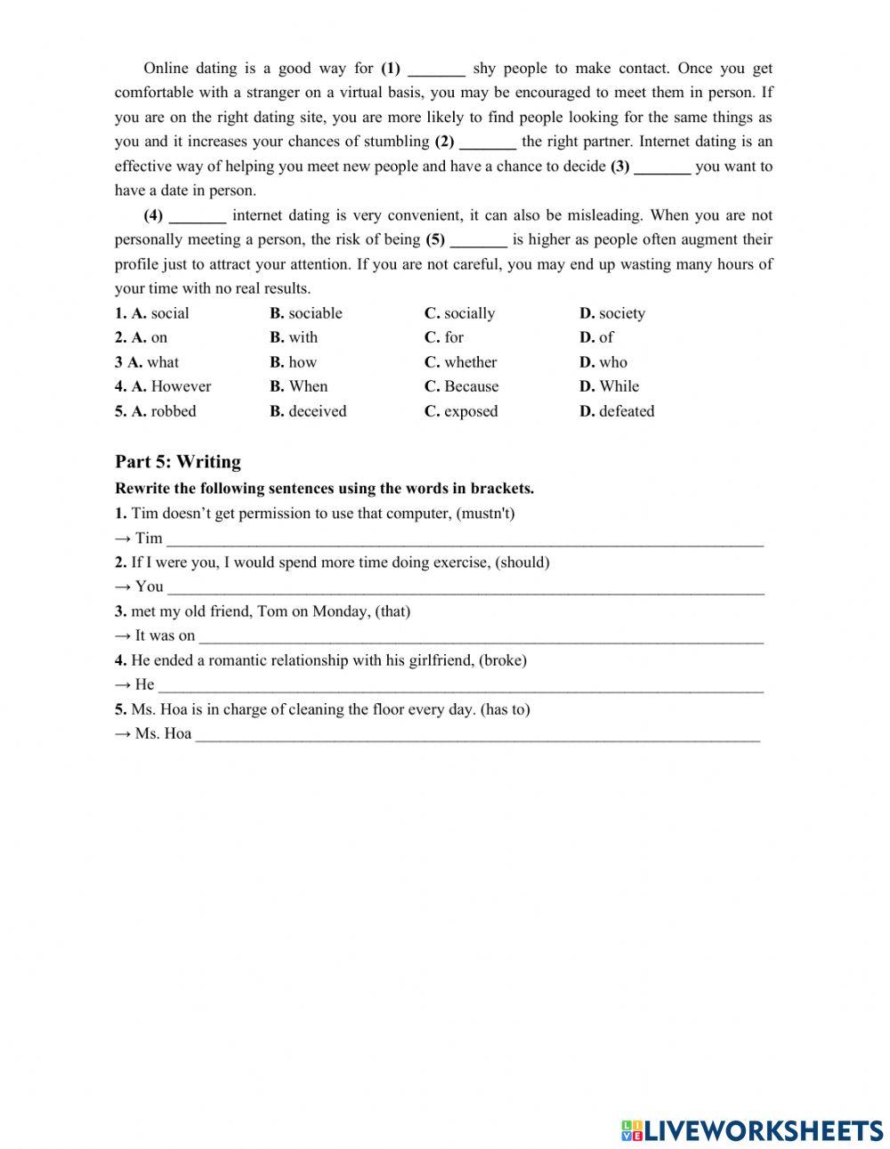 English 11 - Review for 1st Midterm Test