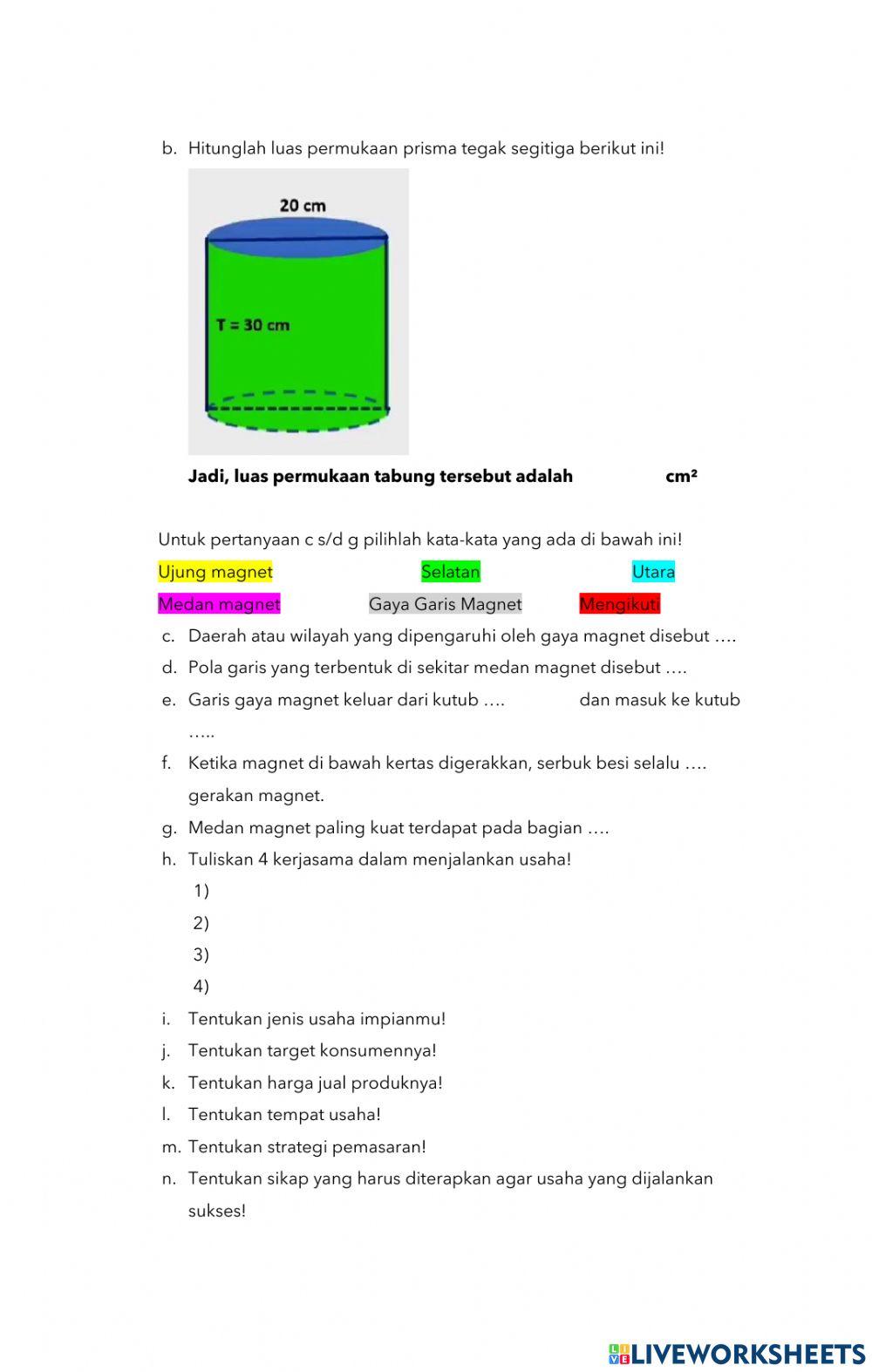 Tema 5 Subtema 3 Pembelajaran 3