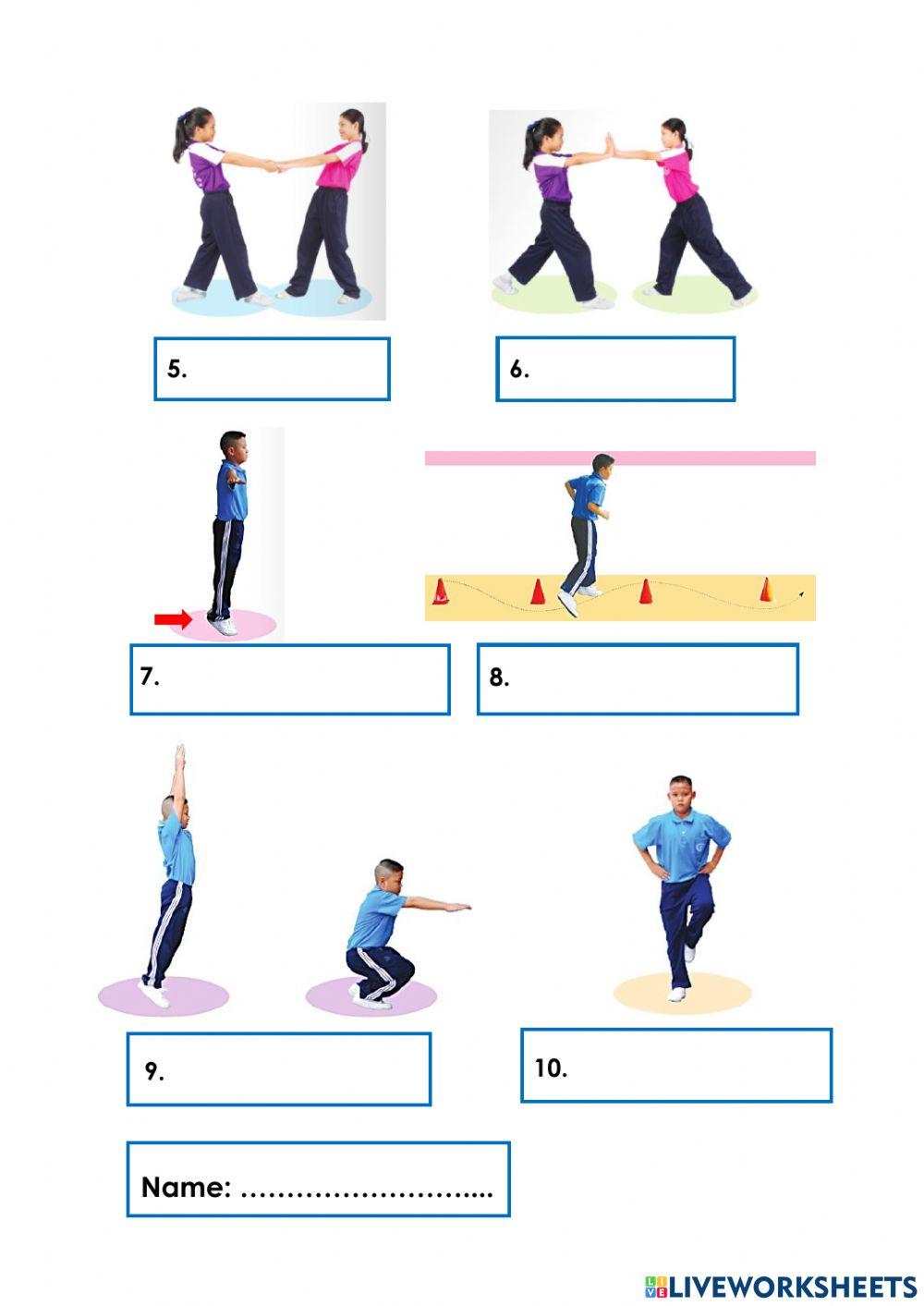 Basic body movements