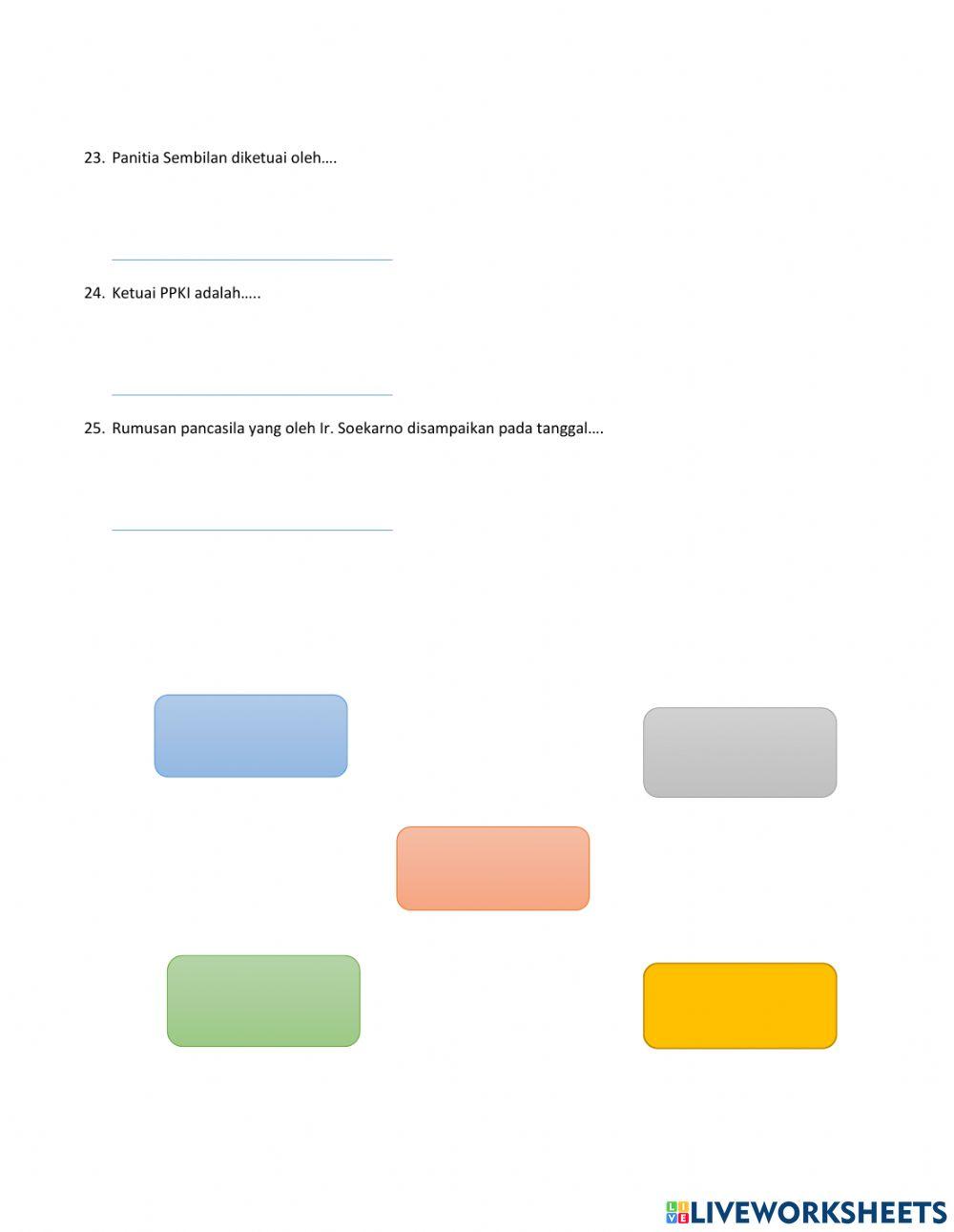 Latiha lkpd ujian bab 1 ppkn