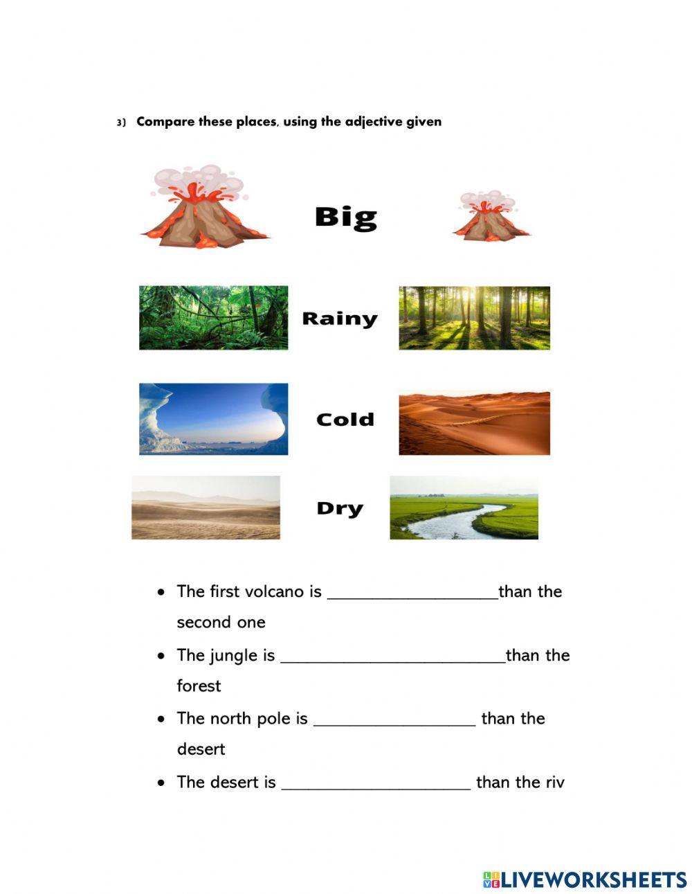 The natural world - 6th grade