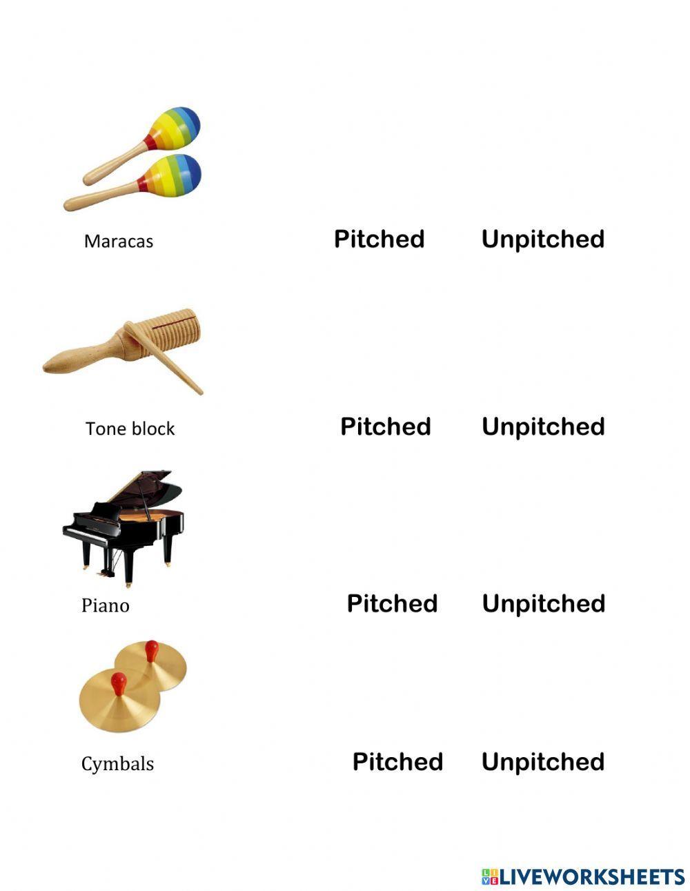 CPS Pitched and Unpitched Instruments