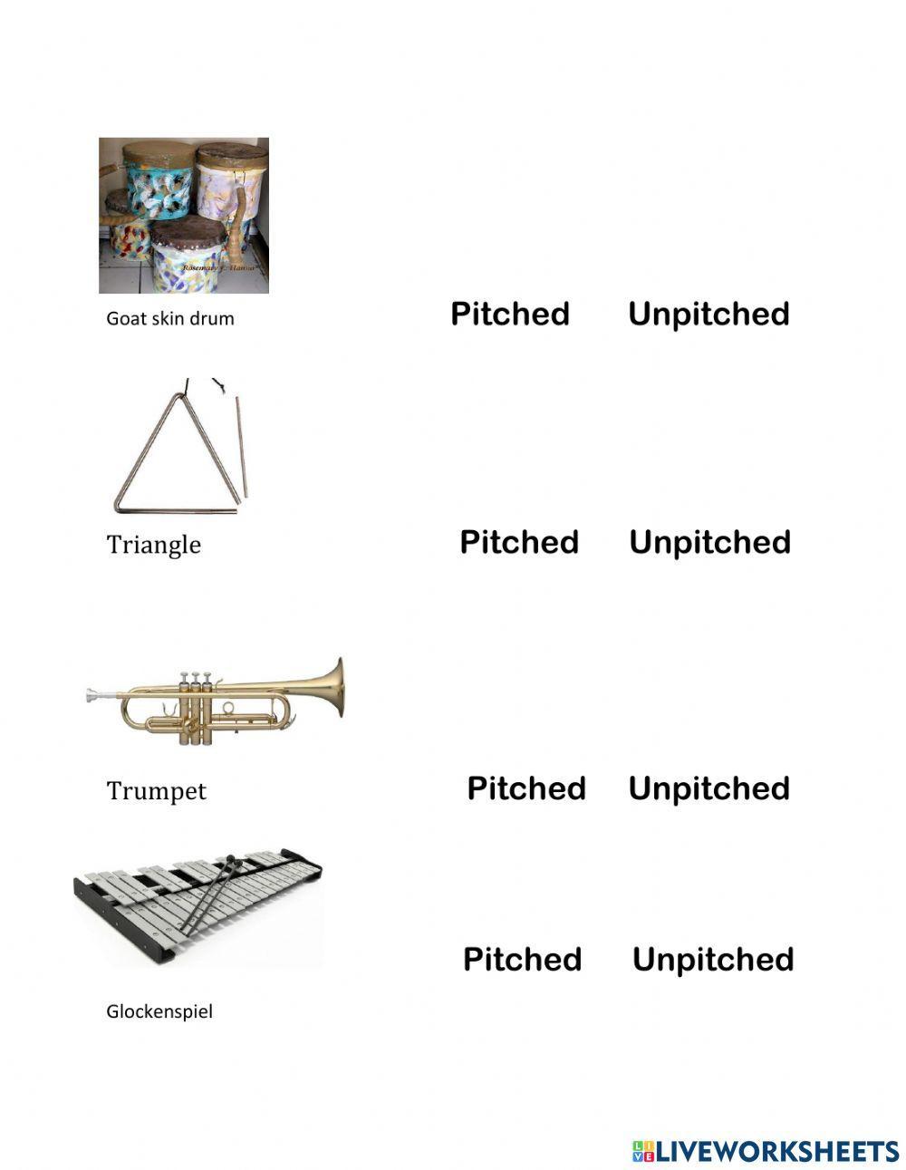 CPS Pitched and Unpitched Instruments