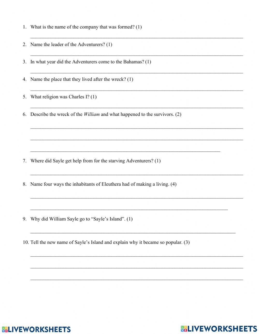 Eleutheran Adventurers