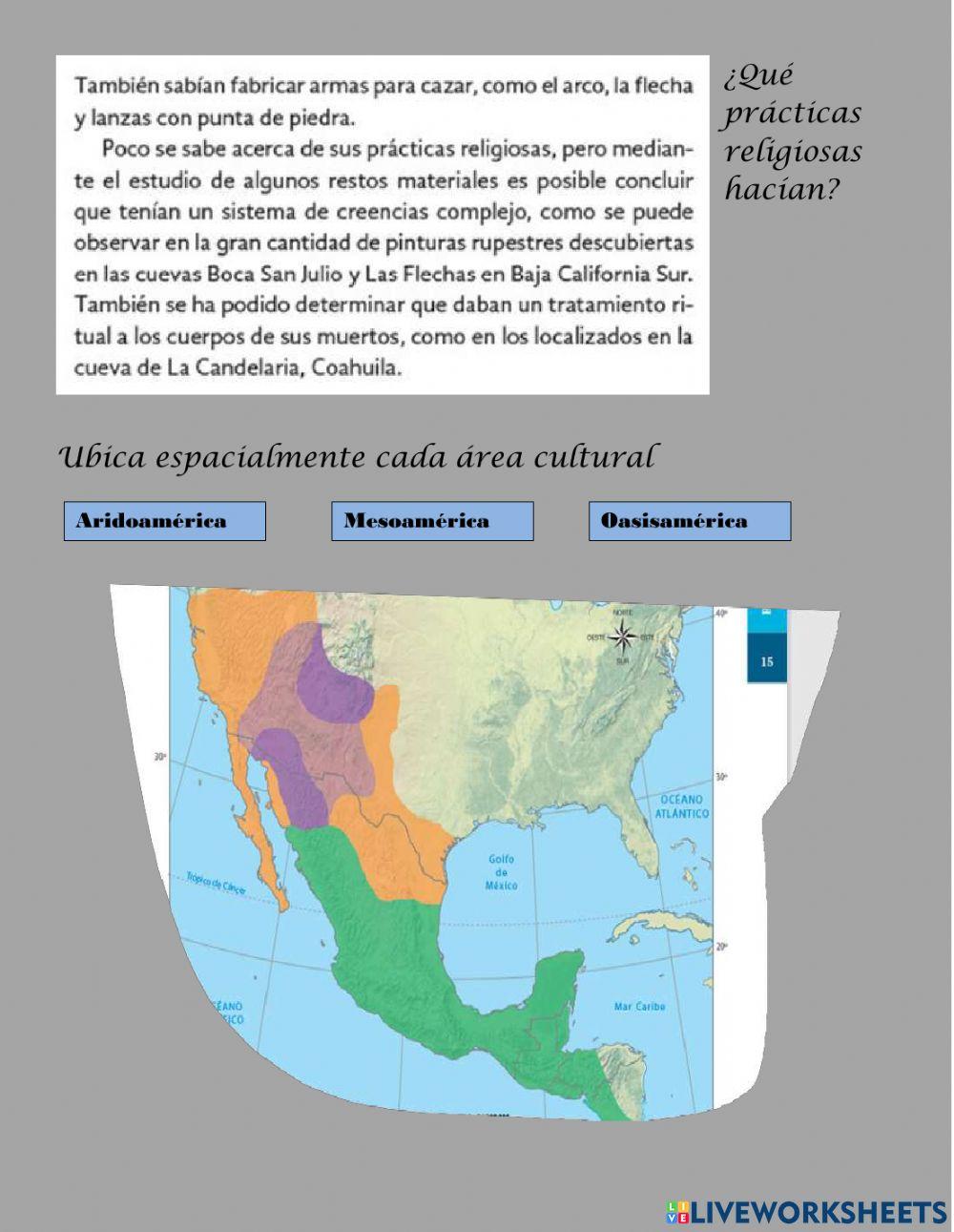 Áreas culturales del méxico antiguo