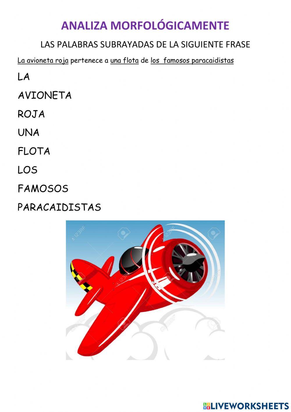 Analisis morfologico