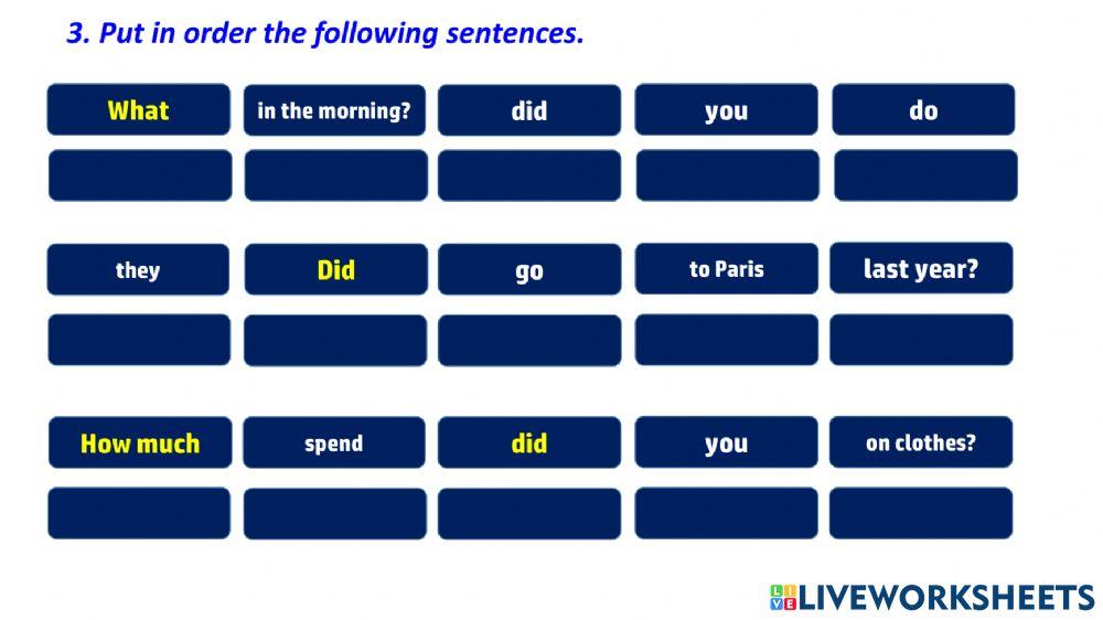 Review simple past and conversation strategies