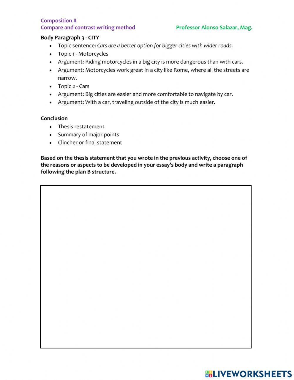 Point by point and practice