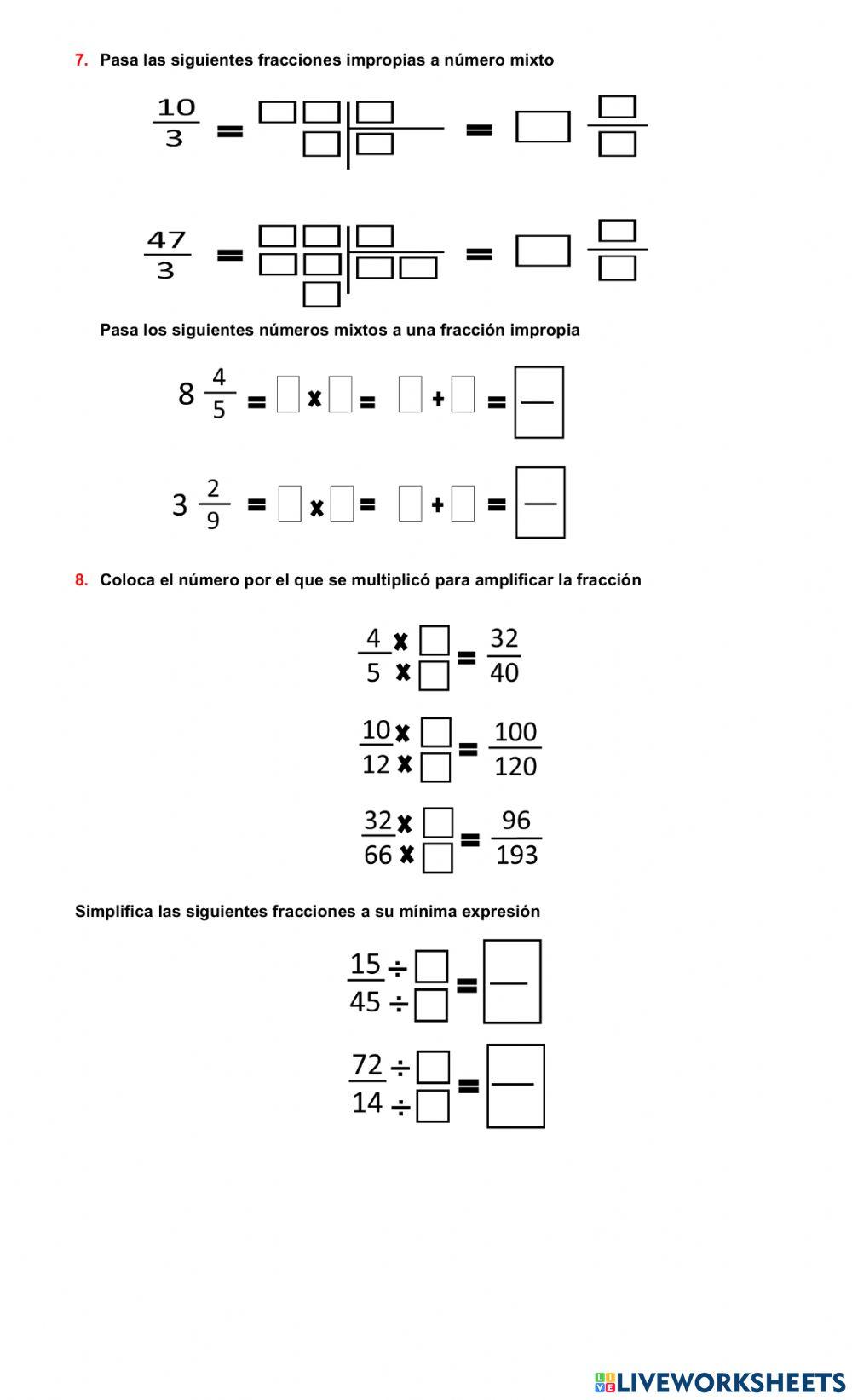 Bimestral matemáticas - tercero 2021