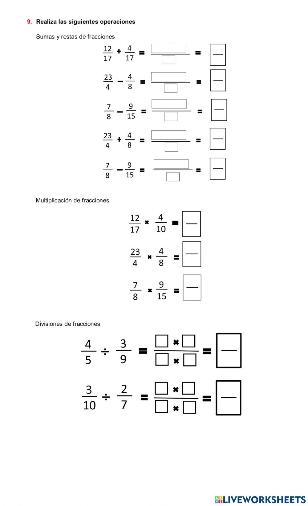 Bimestral matemáticas - tercero 2021