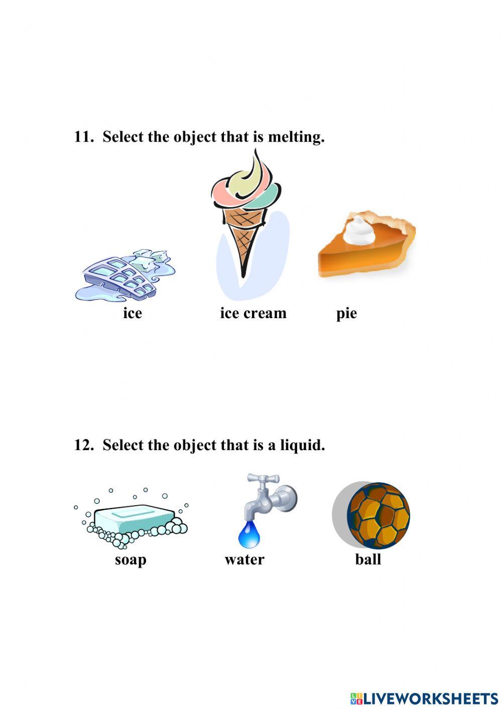 Matter and Physical properties