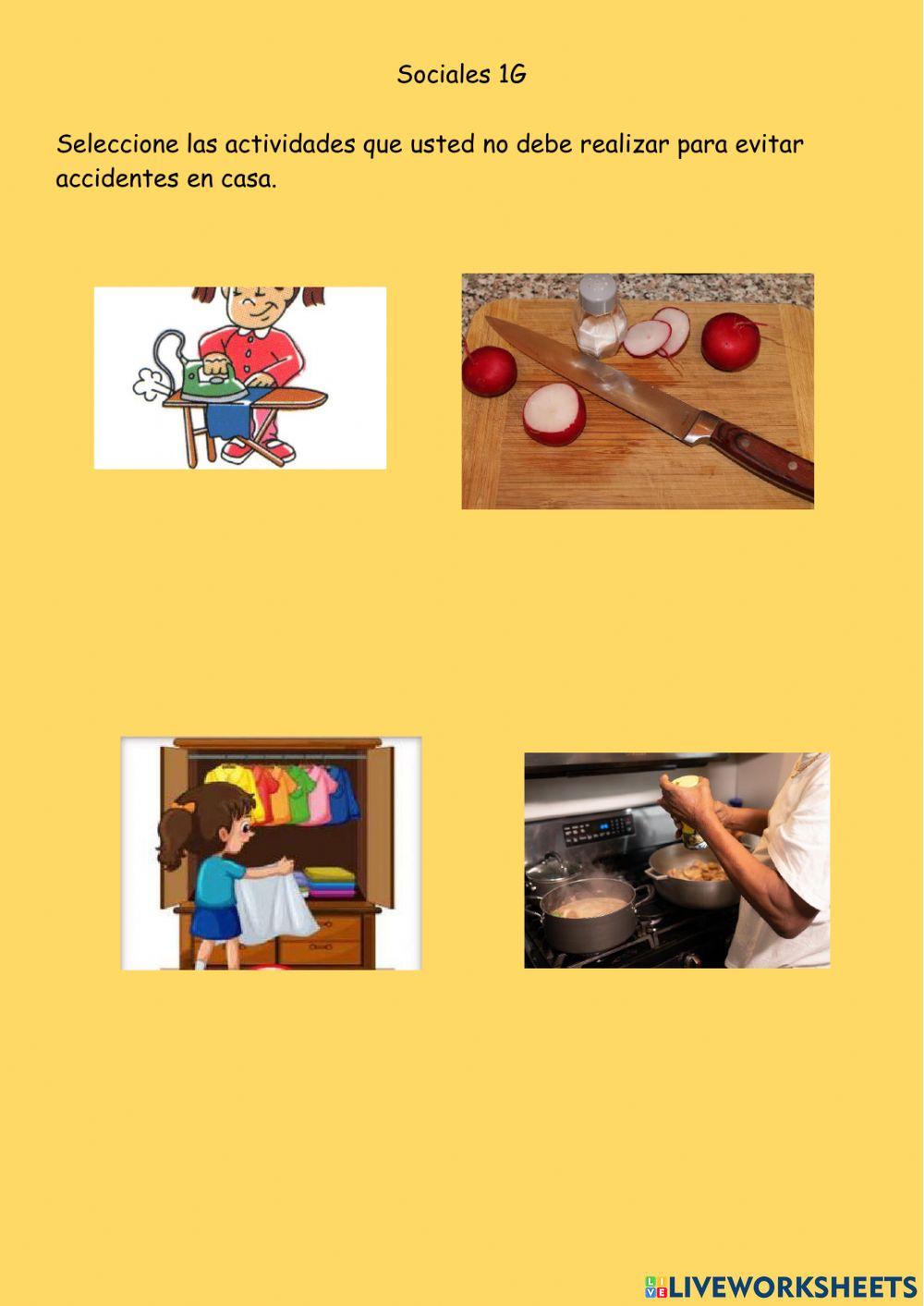 Evitar accidentes en casa