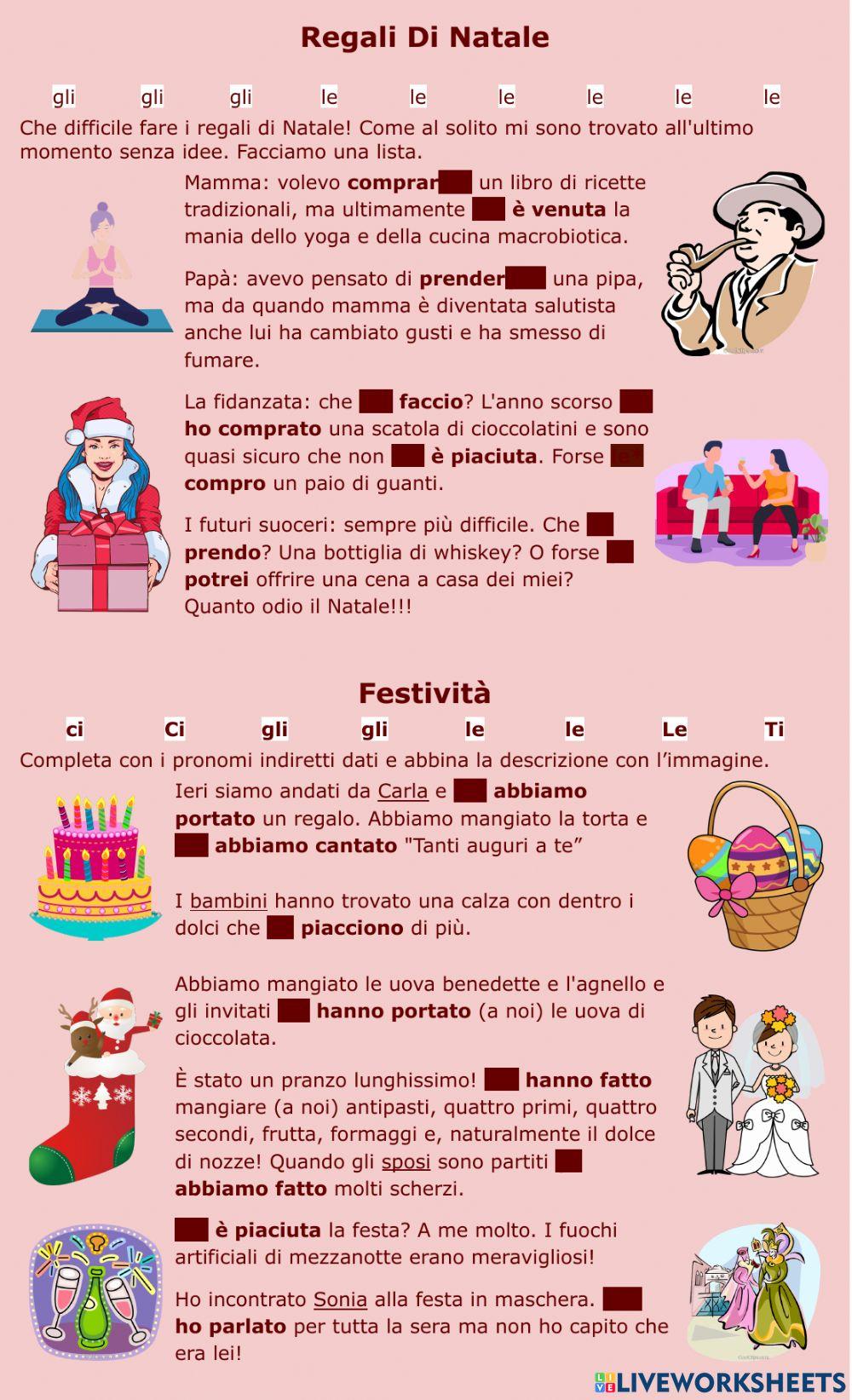 Pg2 regali e fastività (indiretti)