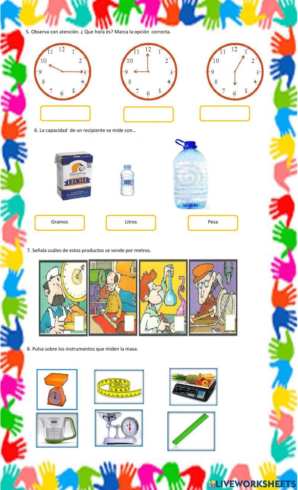 Evaluación de geometría