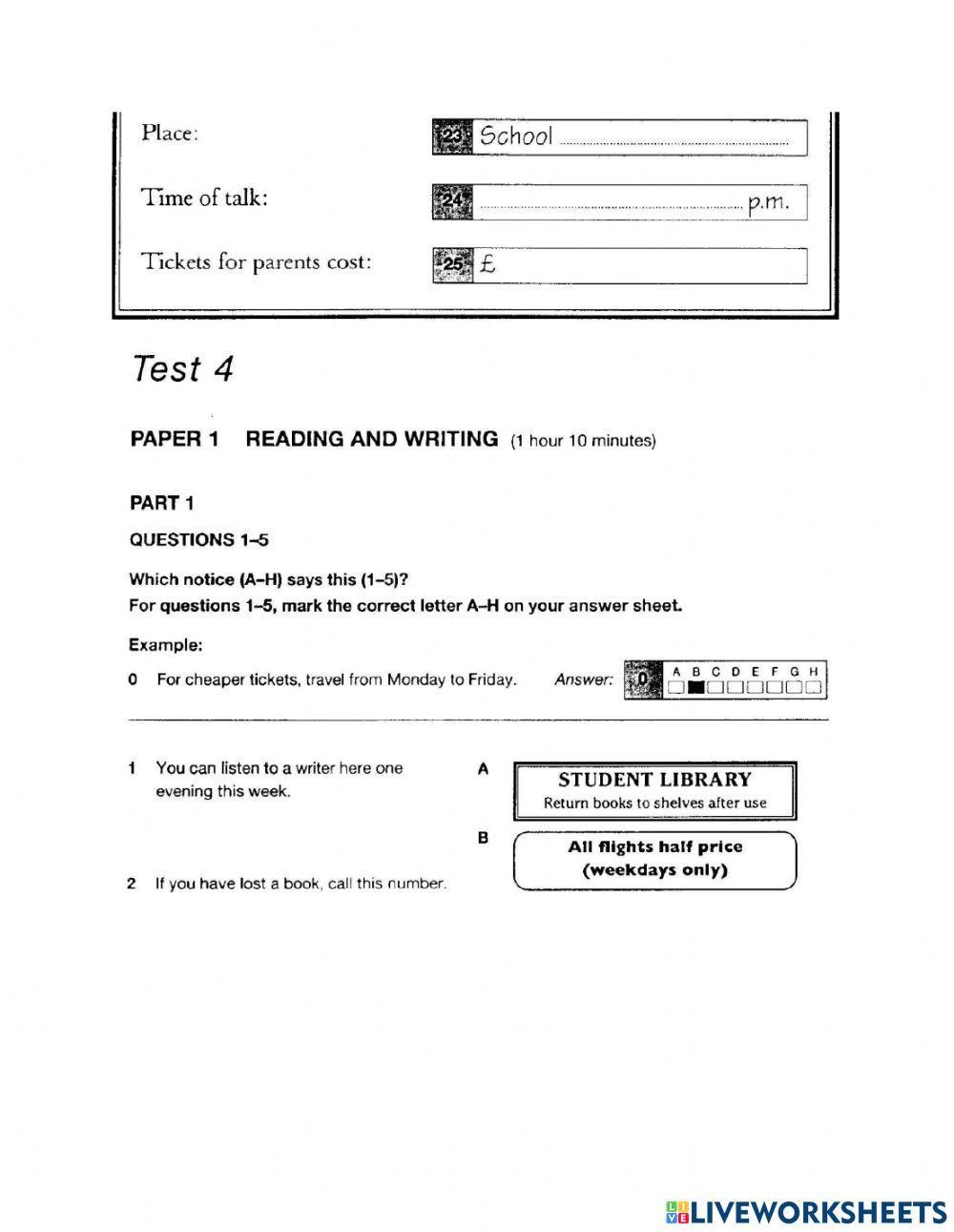 Language Enrichment on  Listening and Reading  Exercises