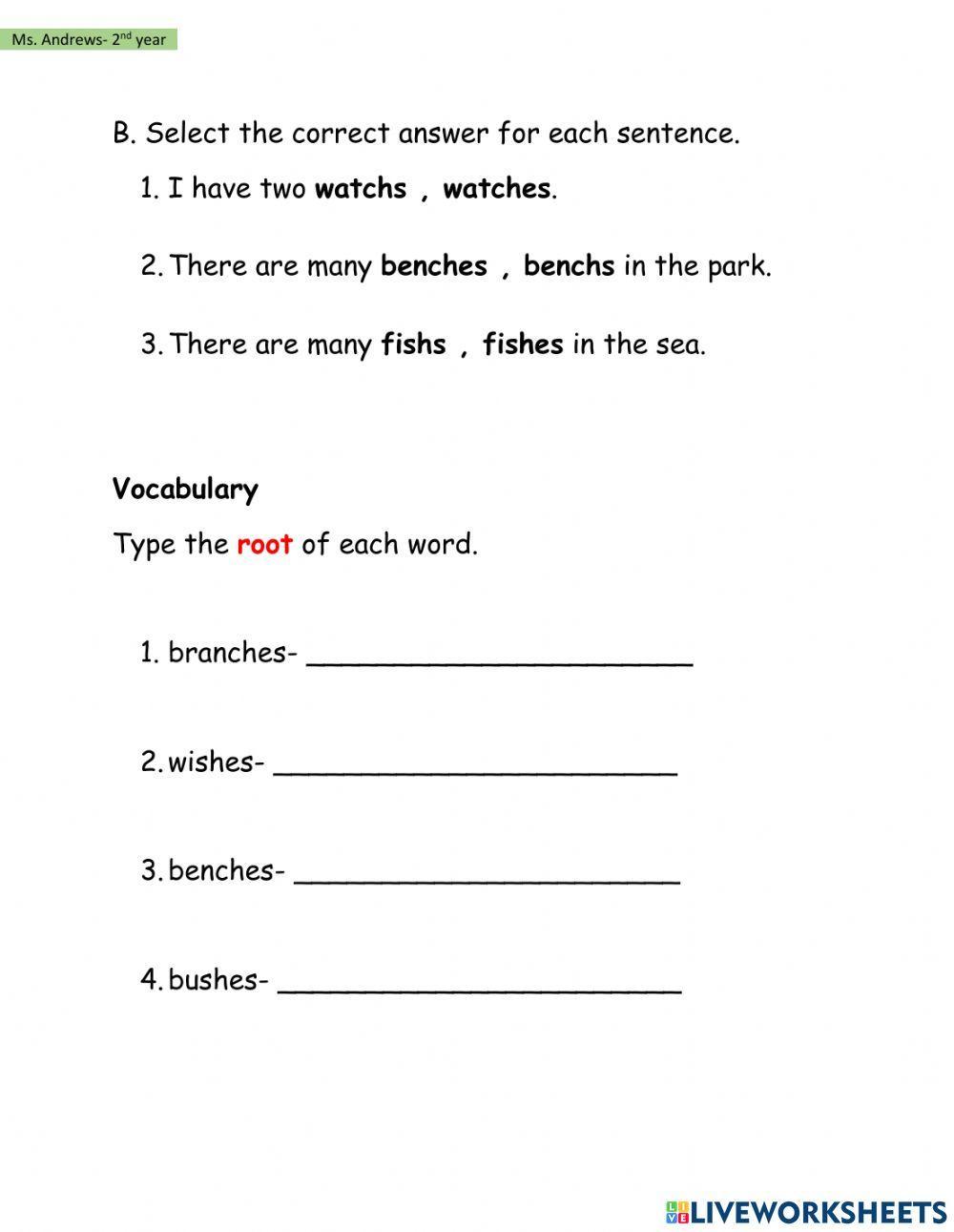 Term 1- Weekly Test Language Arts 5