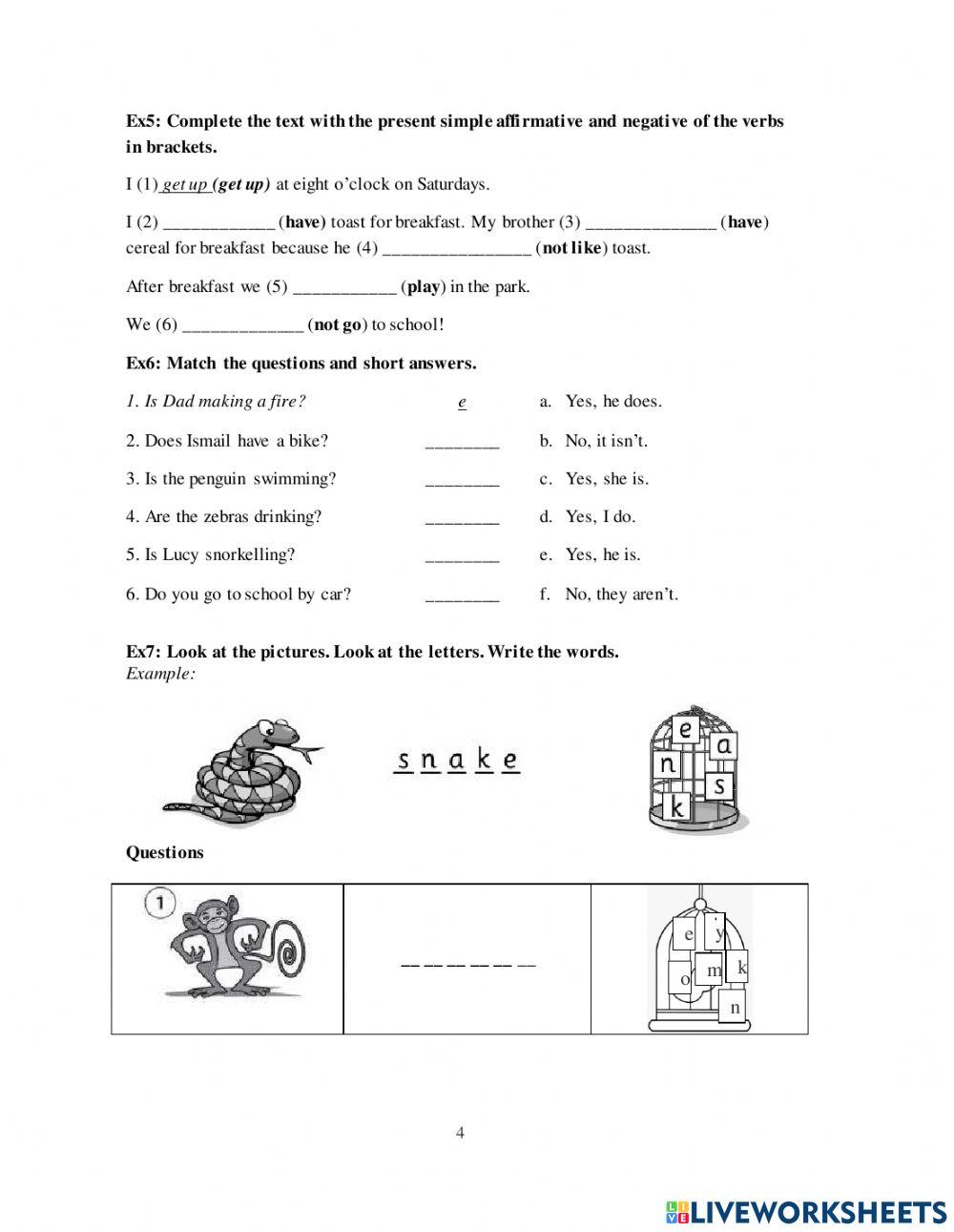 DS - Fa3 - Test 2 Writing
