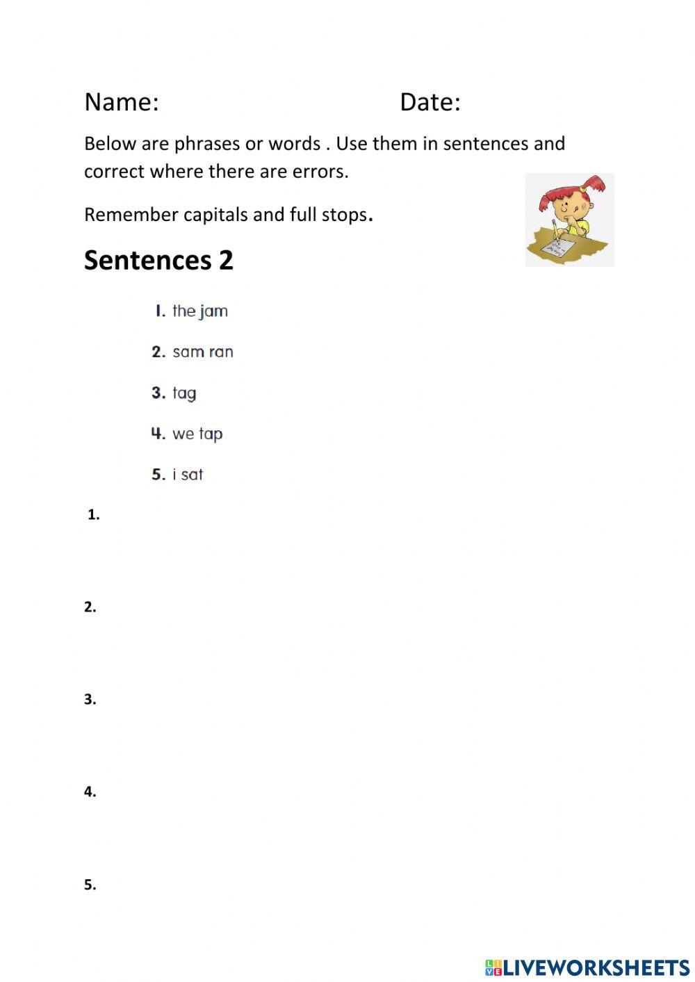 Sentence 2