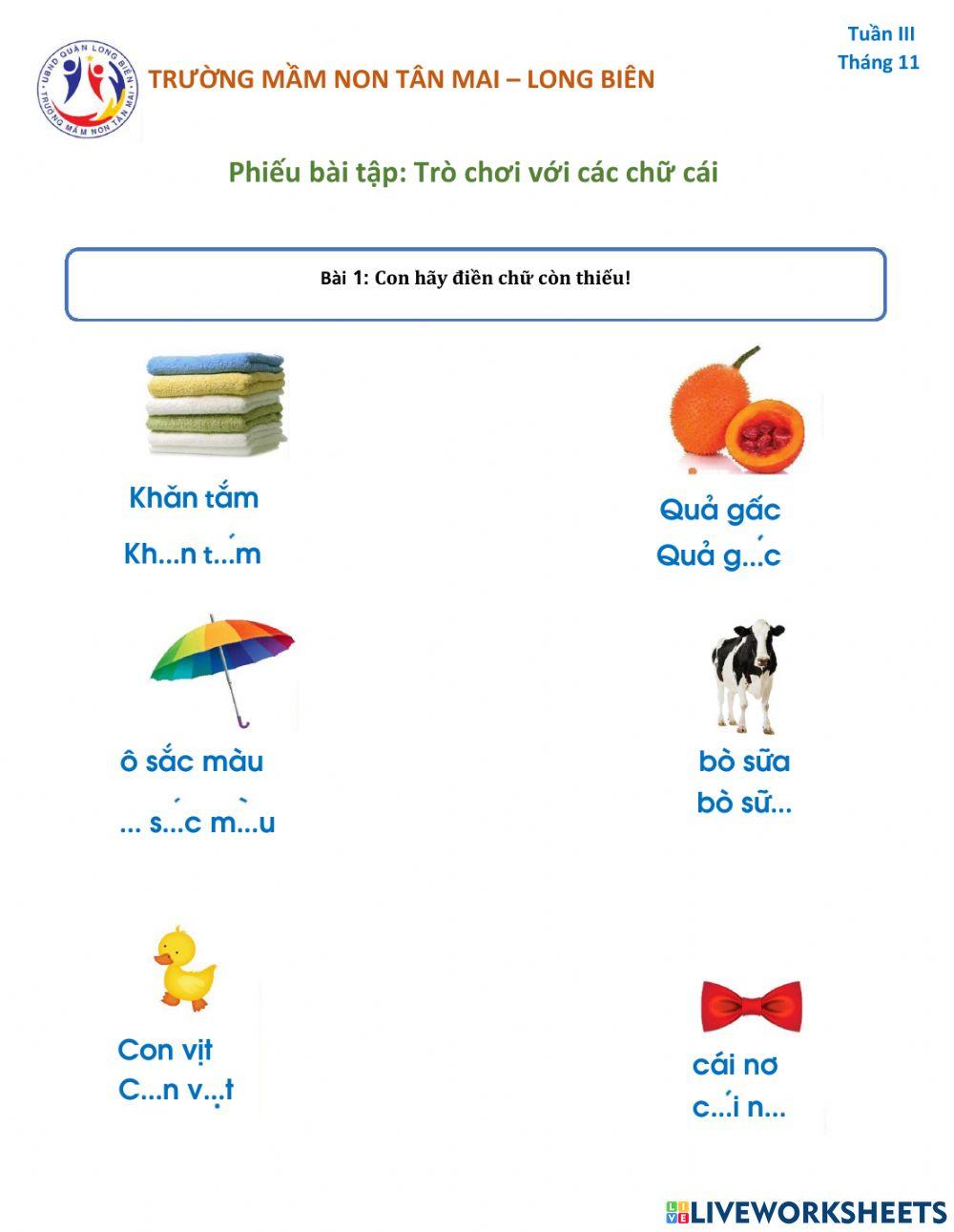 Trò chơi chữ cái