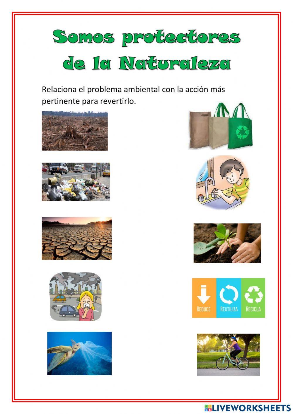 Somos protectores de la naturaleza