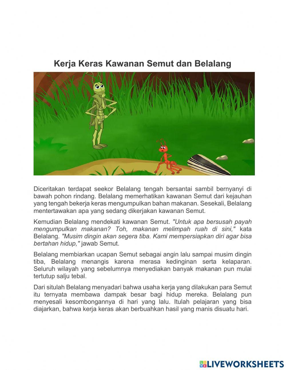 Tugas mandiri literasi