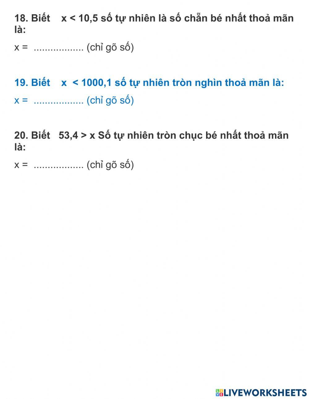 So sánh hai số thập phân