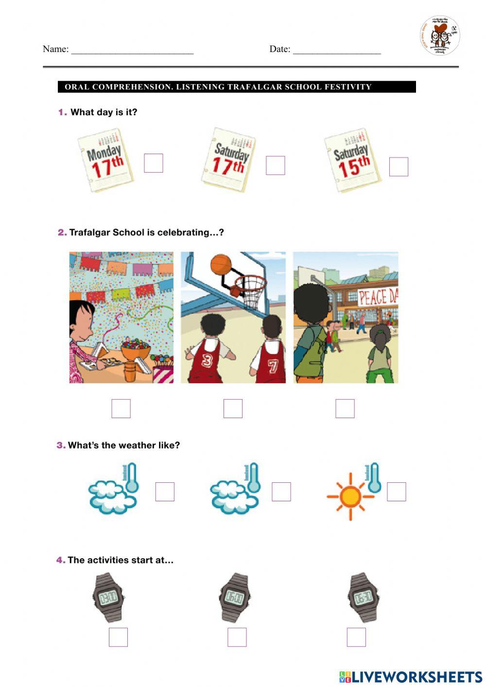 Sports day at trafalgar School