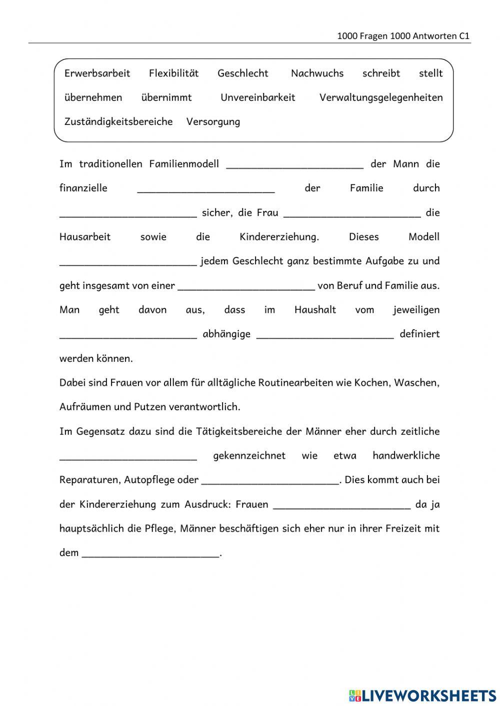 Traditionelles Familienmodell