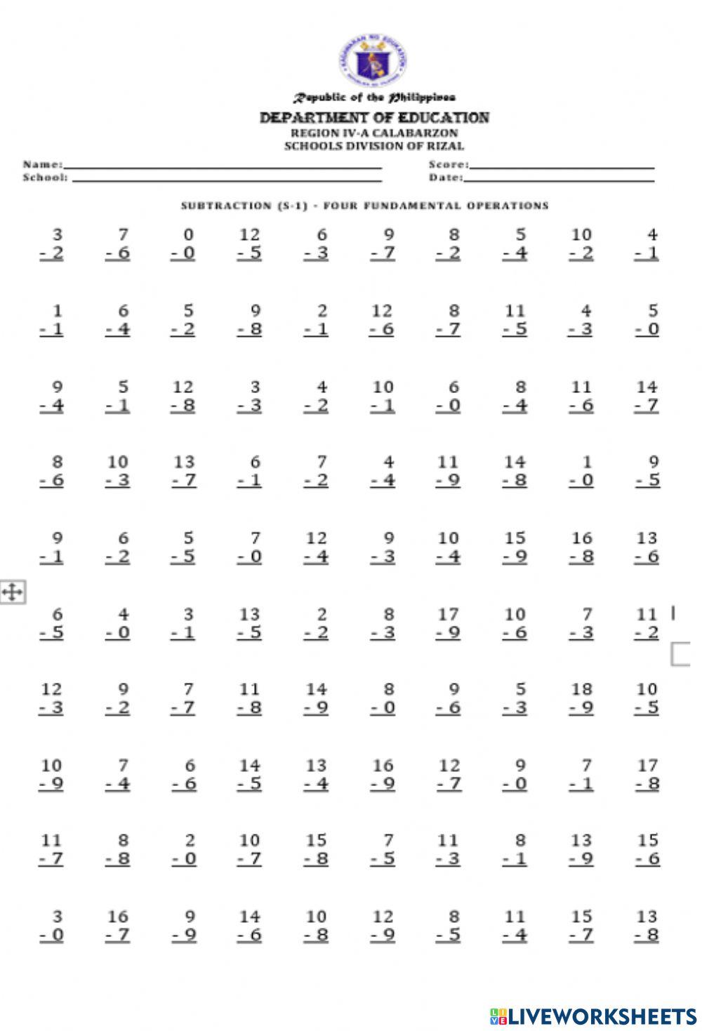 1635531 S1 Rina LiveWorksheets