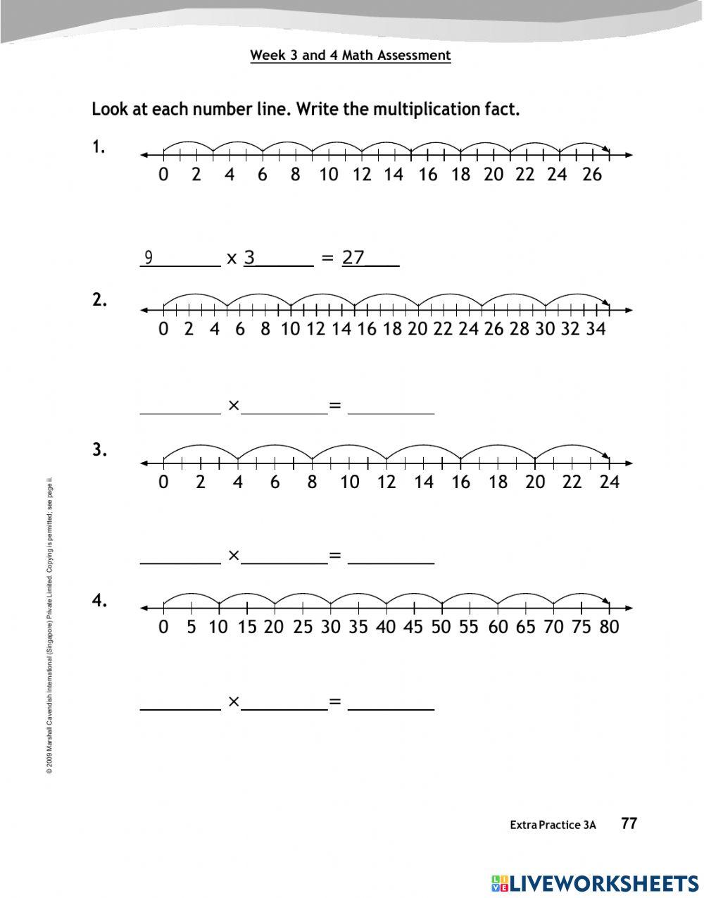 Week 3-4 Math Assessment