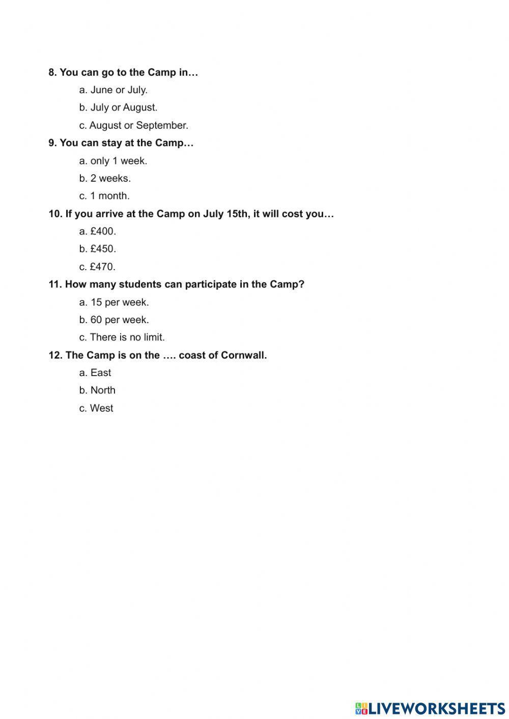 Rock Band Summer Camp