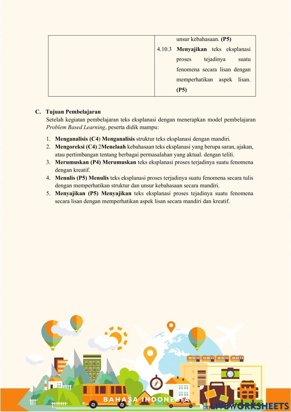 Menulis Teks Eksplanasi