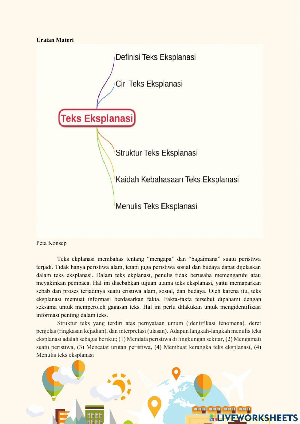 Menulis Teks Eksplanasi