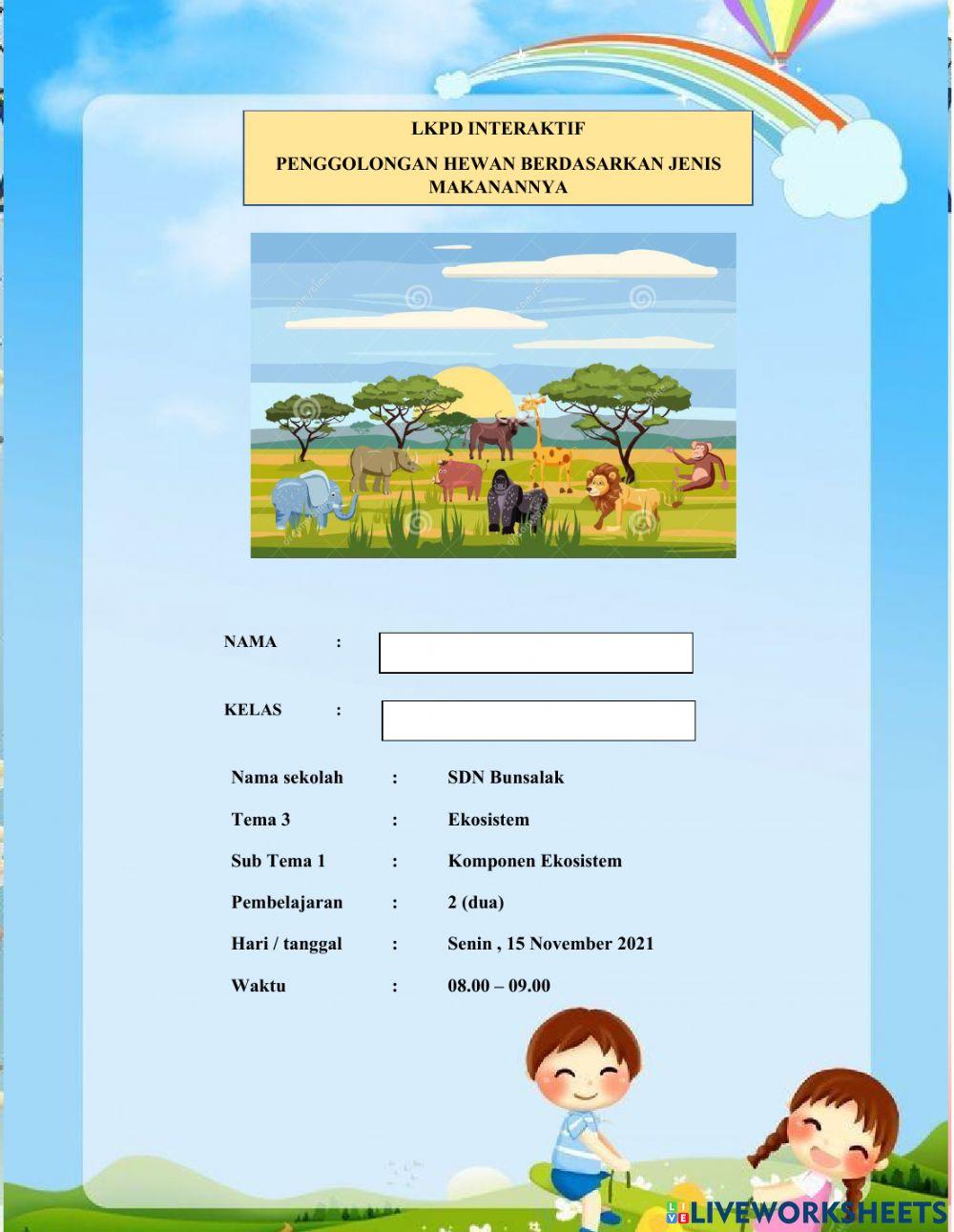 Lkpd interaktif sains sd.1