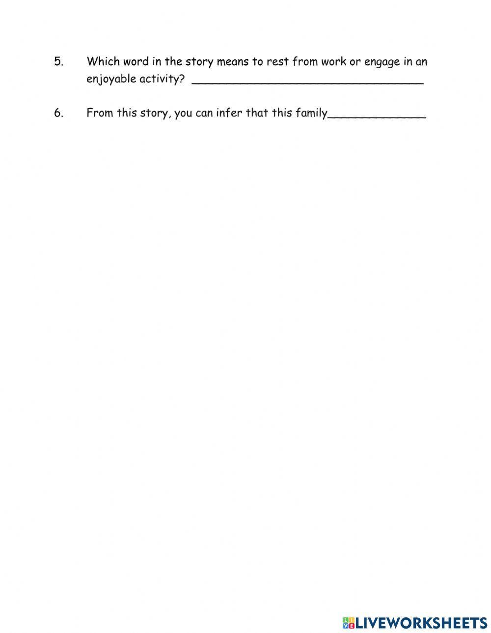 Reading Comprehension