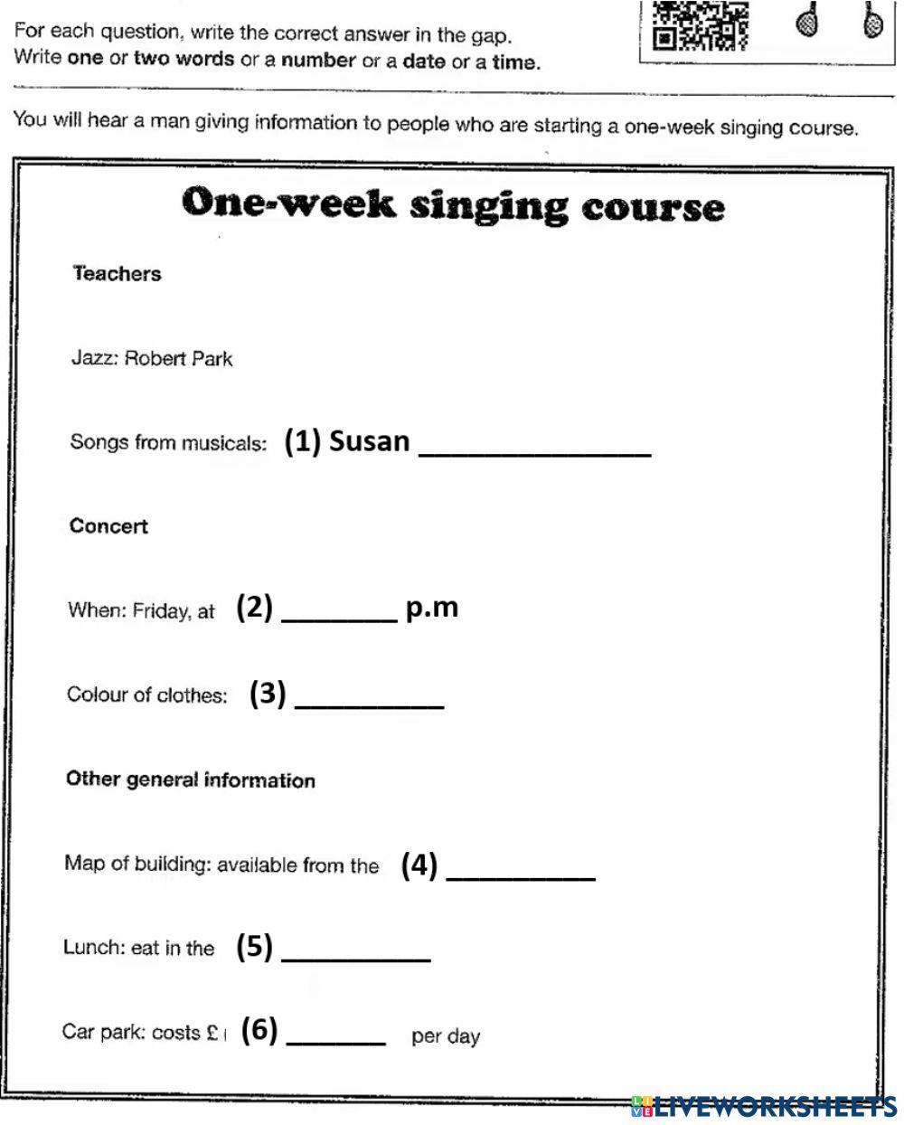 Listening b1 worksheet live worksheets