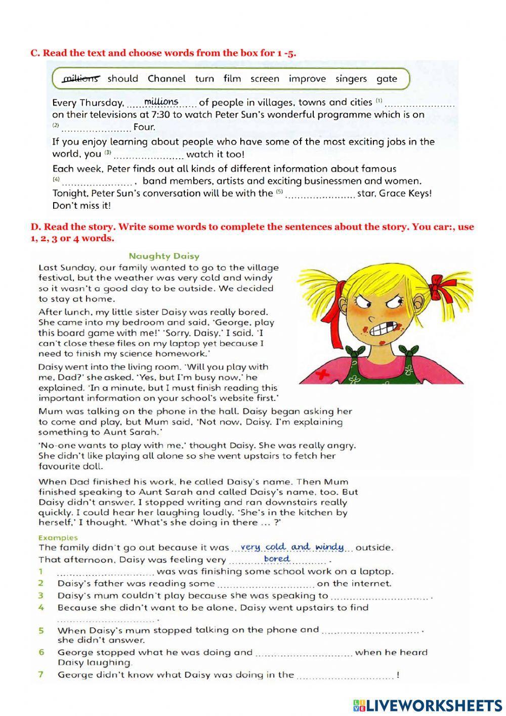 Preparation for Flyers 20