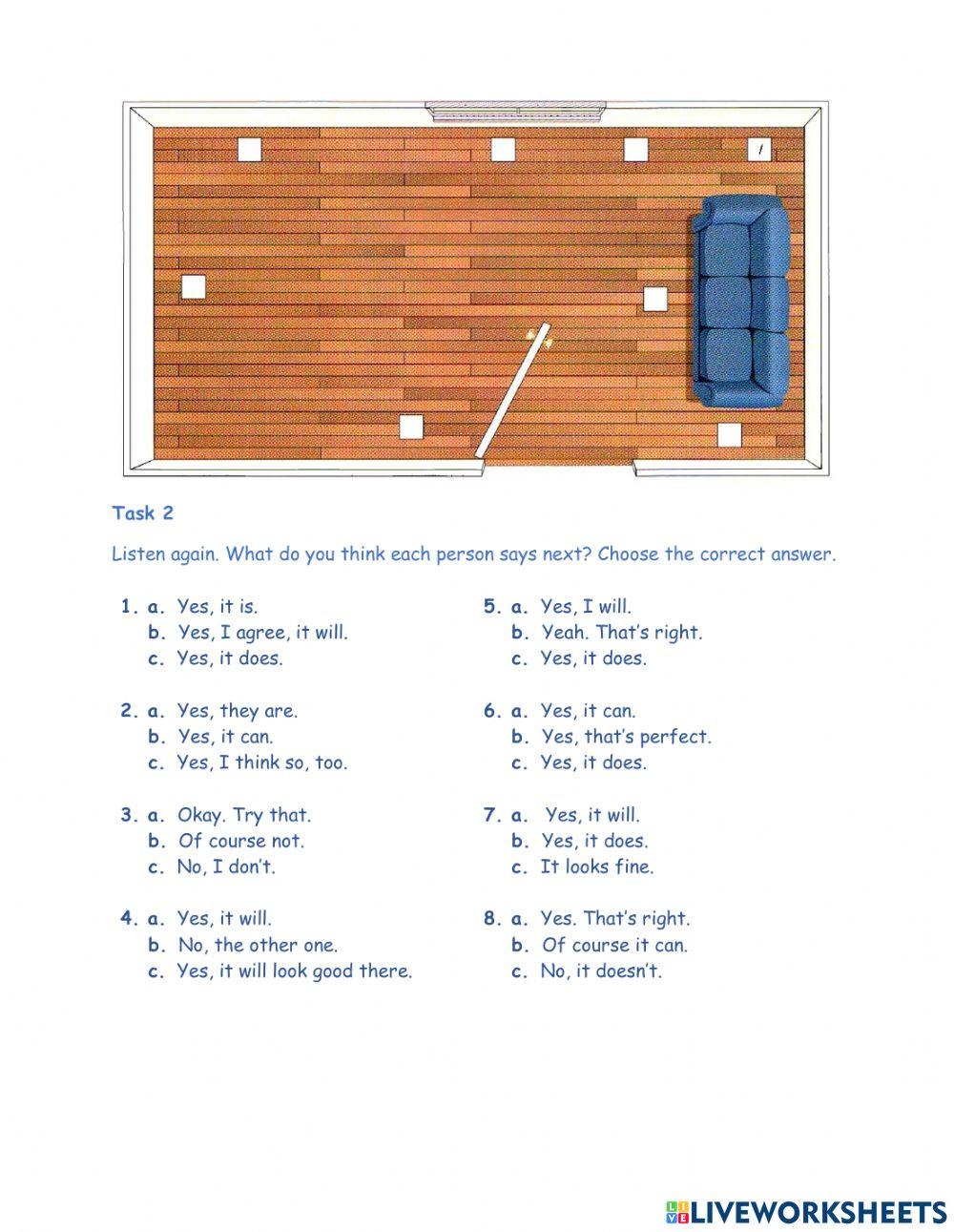 Listening - Locations