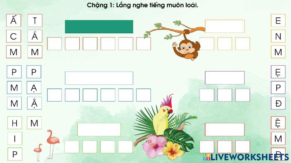 Phiếu ôn tập cuối tuần 8